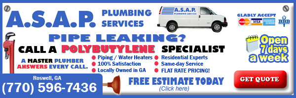 ASAP Plumbing - Serving 30076